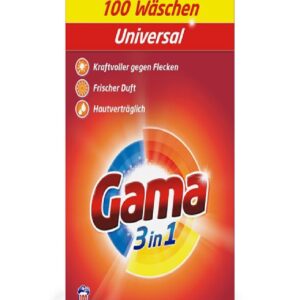 Proszek Gama 6kg 100 Prań Uniwersalny