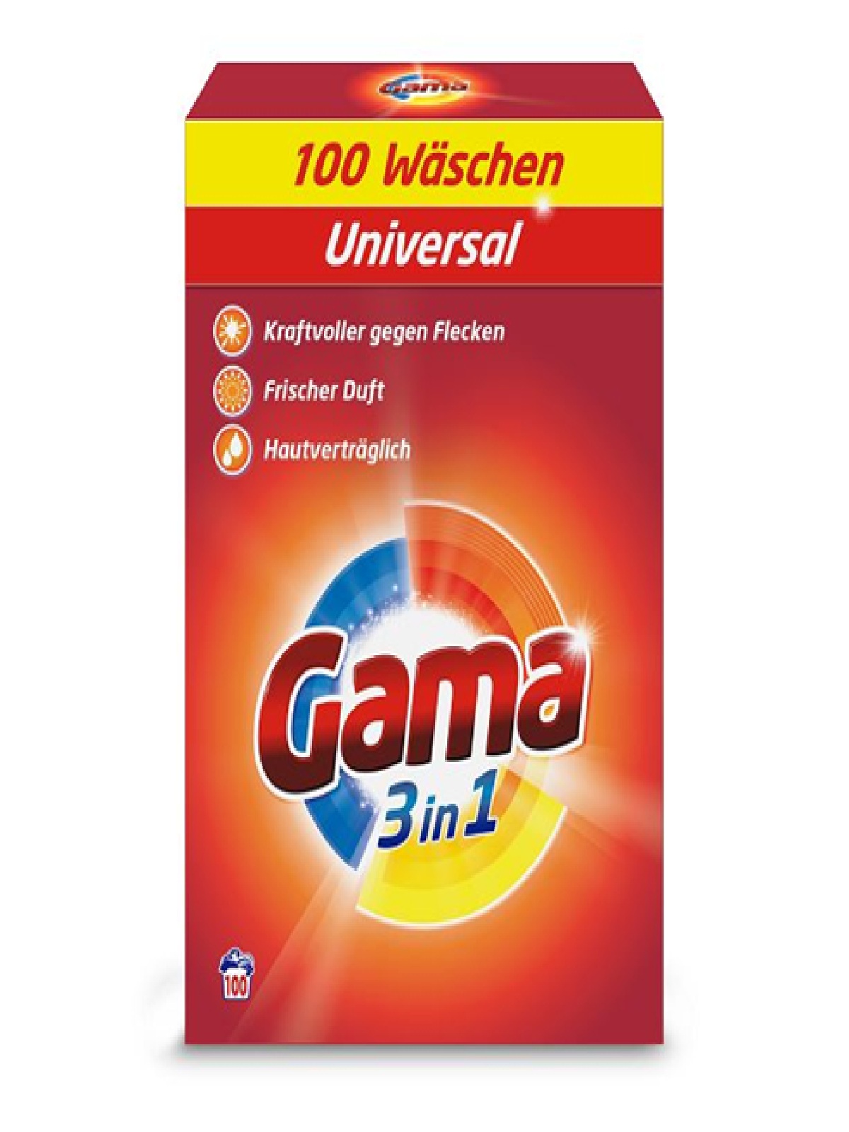 Proszek Gama 6kg 100 Prań Uniwersalny