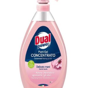 Dual Power Koncentrat do Mycia Naczyń 1l Dozownik (Delicato Mani)