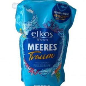 Elkos Mydło w Płynie Zapas 1l Niebieski (Meerestraum)