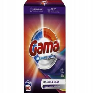 Gama Proszek do Prania Tkanin Kolorowych i Ciemnych 6,0kg 100 Prań