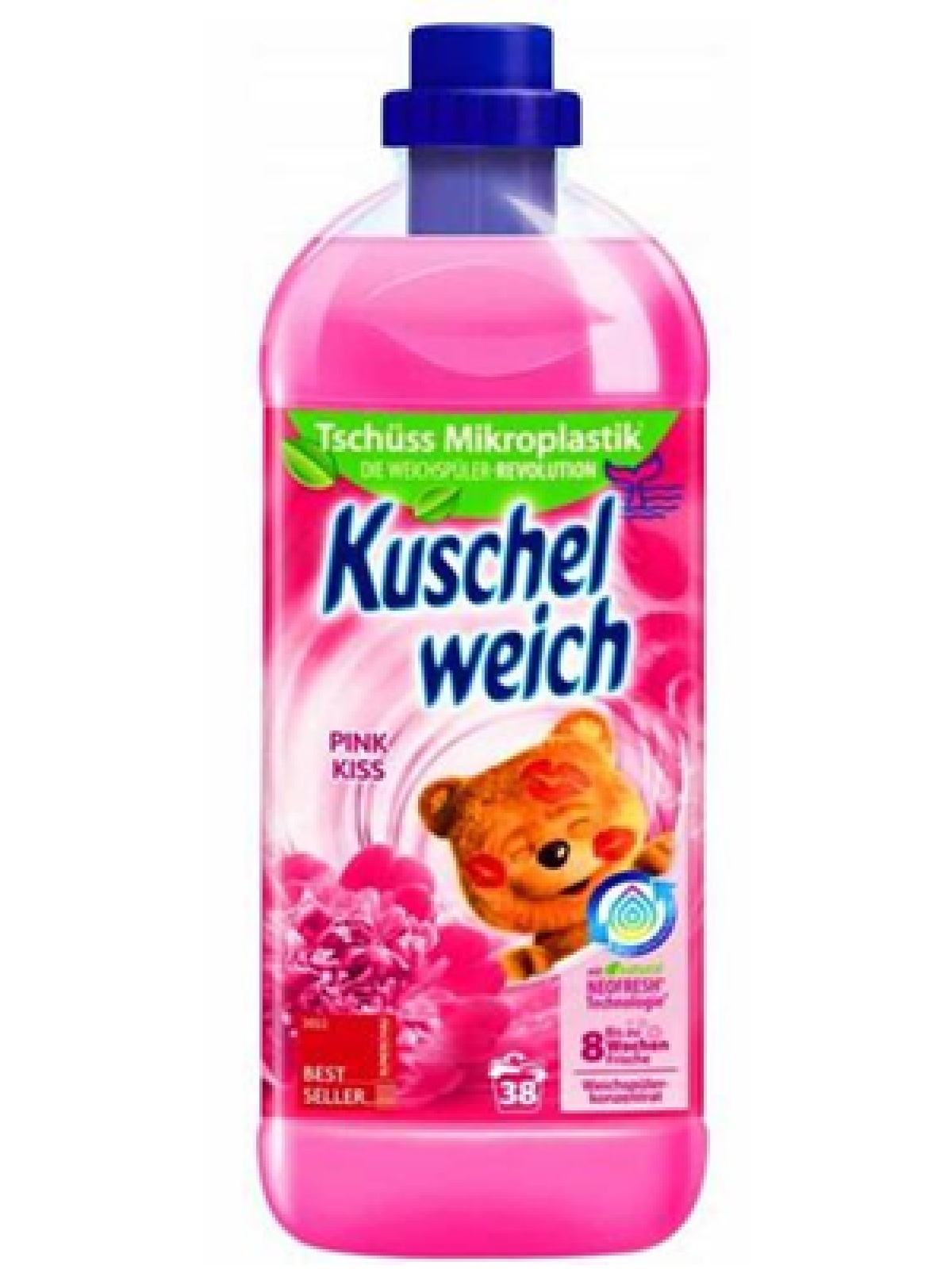 Kuschelweich DE Koncentrat do Płukania 1l 38 Płukań Różowy (Pink Kiss)