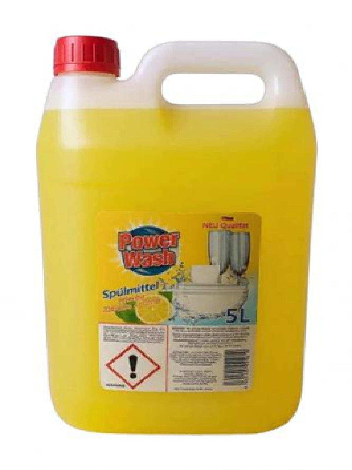 Power Wash Płyn do Naczyń 5l Cytryna i Limonka (Zitrone + Lime)