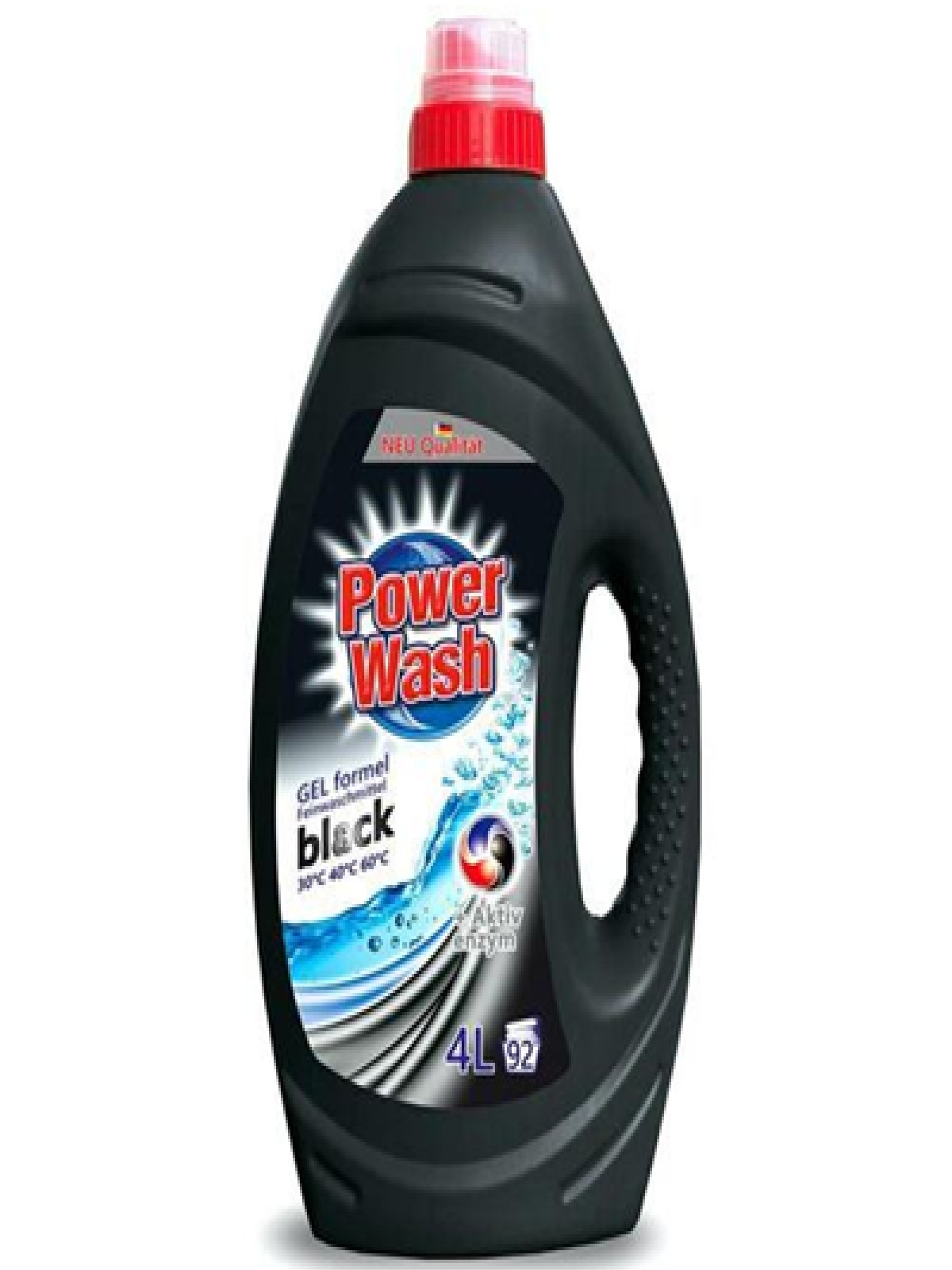Power Wash Żel do Prania Czarnego 4l 92 Prania (Black)