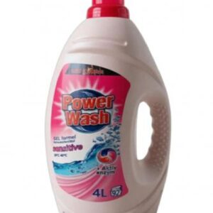 Power Wash Żel do Prania Tkanin Delikatnych 4l 92 Prania (Sensitive)