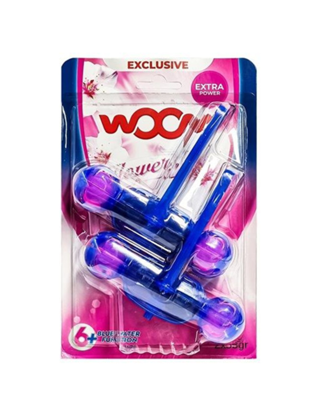 Woom Zawieszka WC Barwiąca Wodę o Zapachu Kwiatowym 2 szt x 55g (Flowers)