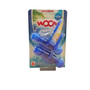 Woom Zawieszka WC Barwiąca Wodę o Zapachu Morskim 2szt x 55g (Ocean)