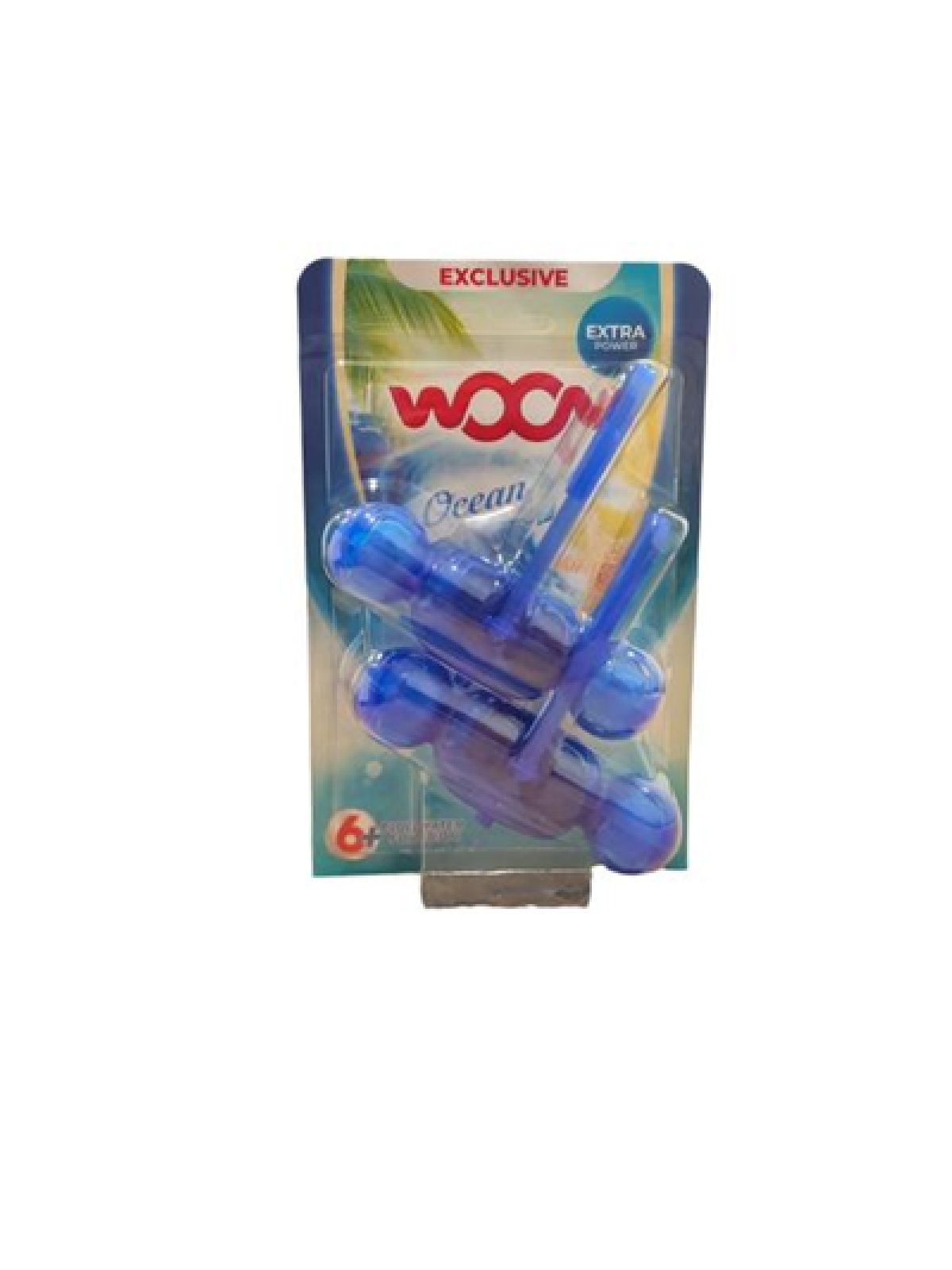 Woom Zawieszka WC Barwiąca Wodę o Zapachu Morskim 2szt x 55g (Ocean)