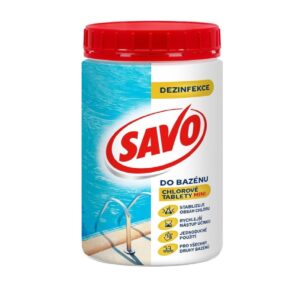 Chlor tabletki do basenu Savo 0,8 kg